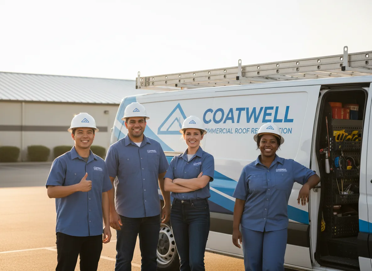 Commercial roof coating company in Casnovia, MI